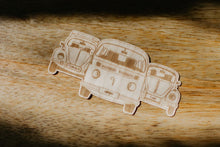 Bus & Bugs Wood Sticker