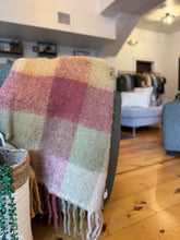 Woven Plaid Throw Blanket- Multicolor