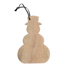 Mango Wood Snowman Cheeseboard