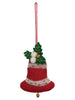 Holiday Bell-wool felt ornament
