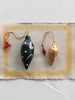 Hand-Painted Paper Mache Ornament Set