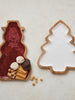 Mango Wood Snowman Shaped Tray