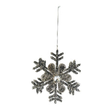 Beaded Snowflake Ornament