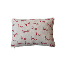 Ho Ho Ho Decorative Lumbar Pillow