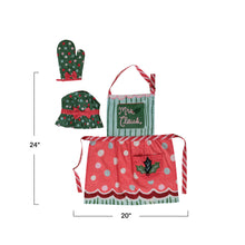 Mrs. Claus Children's apron set