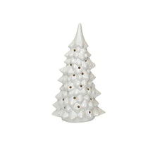Cream Stoneware LED Tree