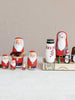 Wood Santa Nesting Dolls