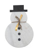 Marble Snowman Cheese Board