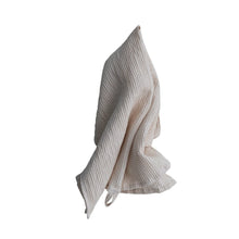 Oversized Woven Linen and Cotton Waffle Weave Tea Towel, 2 Colors