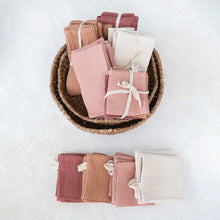 Oversized Woven Linen and Cotton Waffle Weave Tea Towel, 2 Colors
