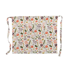 Vegetable Pattern Half Apron w/ Pocket