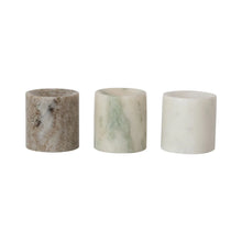 Marble Taper Holder, 3 Colors
