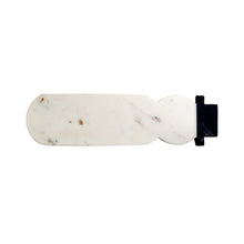 Black & White Snowman Shaped Marble Cutting/Serving Board