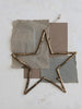 Antique Gold Finish Metal Twig Star Ornament