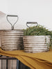 Metal Container w Handles - 2 Sizes