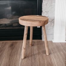 Mango Reclaimed Wood Stool