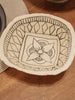 Decorative Hand-Painted Paper Mache Bowl