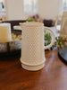 Embossed Stoneware Pitcher