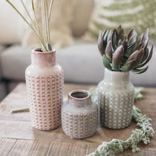 Textured Vases, 3 sizes