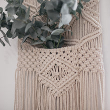 Macrame Wall Hanging with Pocket